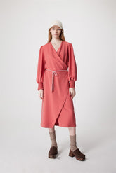 MIDI LYOCELL DRESS
